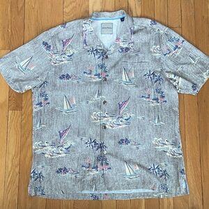 Tommy Bahama Multicolor Tropical Print Men's Shirt